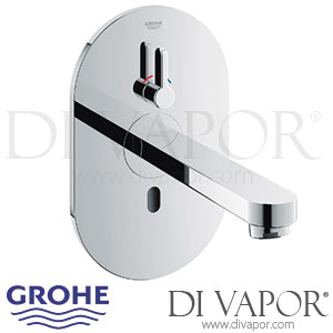 Grohe Eurosmart Cosmopolitan E Infra-Red Basin Mixer w/ Temperature Limiter - 2013 to 2015 - Spare Parts 36315000 GEN2